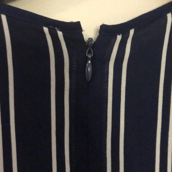 MICHAEL Michael Kors “Mega Railroad” Striped Jumpsuit - Picture 5 of 8